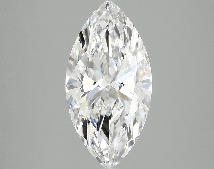 2.39 Carat Marquise Shaped Ideal Cut VVS2 IGI Certified Lab Grown Diamond