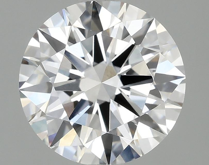 1.48 Carat Round Shaped Ideal Cut VVS2 IGI Certified Lab Grown Diamond