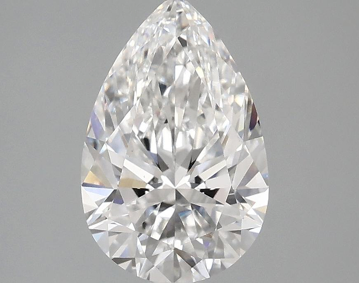 1.82 Carat Pear Shaped Ideal Cut VS1 IGI Certified Lab Grown Diamond