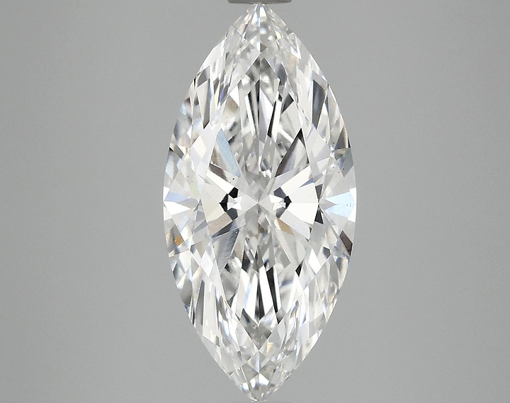 3.06 Carat Marquise Shaped Excellent Cut SI1 IGI Certified Lab Grown Diamond