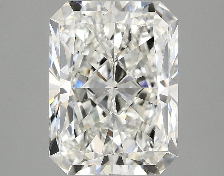 3.04 Carat Radiant Shaped Excellent Cut VVS2 IGI Certified Lab Grown Diamond