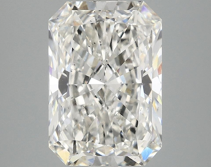 3.59 Carat Radiant Shaped Ideal Cut SI1 IGI Certified Lab Grown Diamond