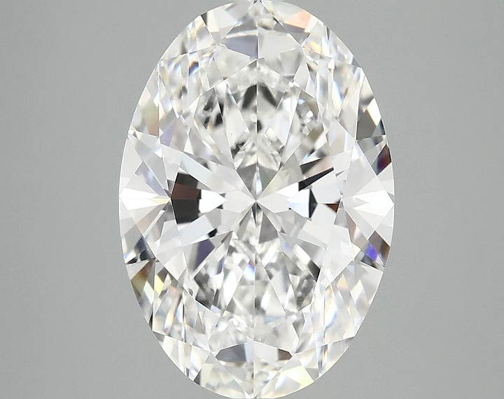 3.97 Carat Oval Shaped Ideal Cut VVS2 IGI Certified Lab Grown Diamond