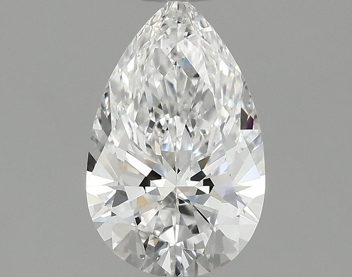 1.03 Carat Pear Shaped Ideal Cut VVS2 IGI Certified Lab Grown Diamond