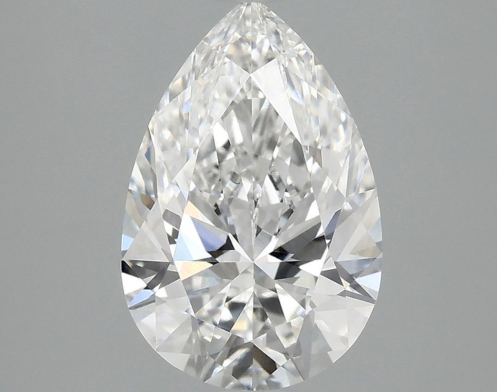 2.03 Carat Pear Shaped Excellent Cut VVS1 IGI Certified Lab Grown Diamond