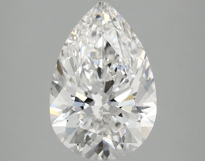2.53 Carat Pear Shaped Excellent Cut VS1 IGI Certified Lab Grown Diamond