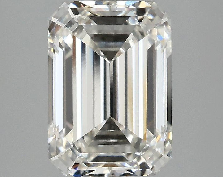 3.02 Carat Emerald Shaped Ideal Cut VS1 IGI Certified Lab Grown Diamond
