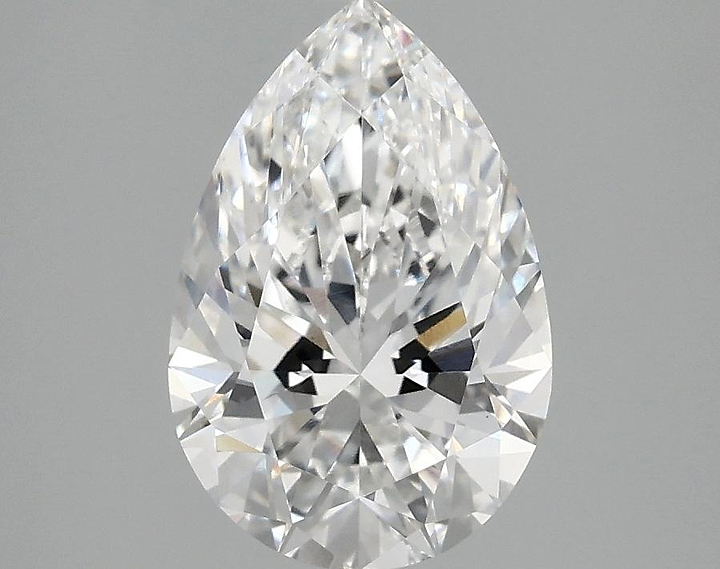 2.09 Carat Pear Shaped Excellent Cut VVS2 IGI Certified Lab Grown Diamond