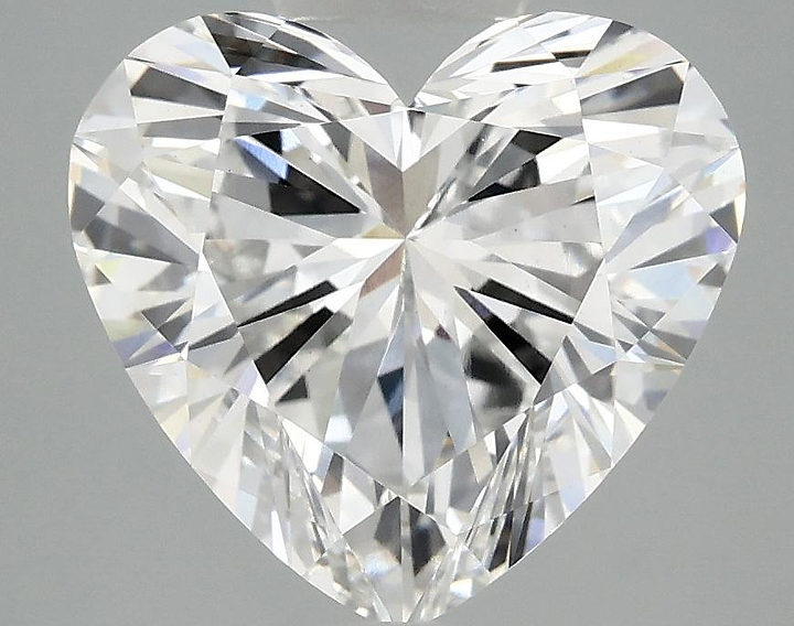 3.88 Carat Heart Shaped Ideal Cut VS1 IGI Certified Lab Grown Diamond