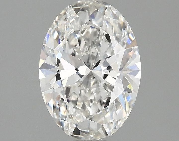 1.35 Carat Oval Shaped Ideal Cut VVS2 IGI Certified Lab Grown Diamond