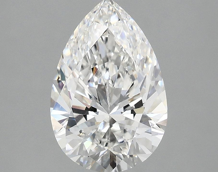 2.02 Carat Pear Shaped Excellent Cut VVS2 IGI Certified Lab Grown Diamond