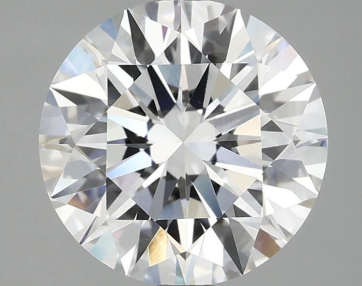 3.09 Carat Round Shaped Ideal Cut VVS2 IGI Certified Lab Grown Diamond