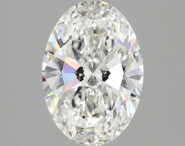 2.01 Carat Oval Shaped Ideal Cut VVS2 IGI Certified Lab Grown Diamond