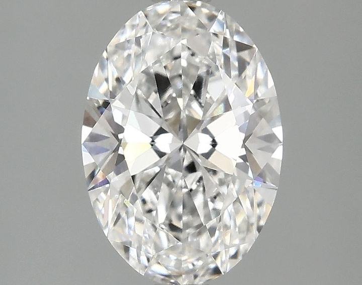 1.85 Carat Oval Shaped Ideal Cut VVS2 IGI Certified Lab Grown Diamond