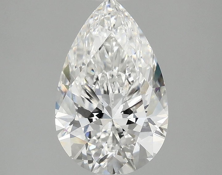 2.57 Carat Pear Shaped Ideal Cut VS1 IGI Certified Lab Grown Diamond