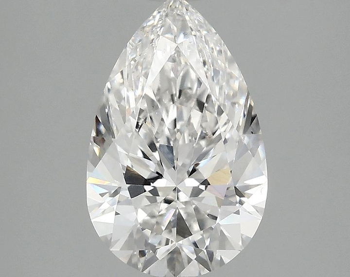 2.09 Carat Pear Shaped Ideal Cut VS1 IGI Certified Lab Grown Diamond
