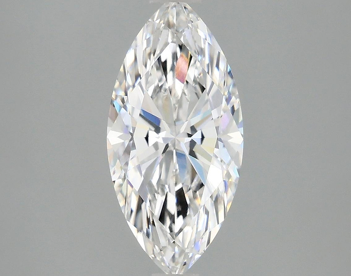 2.06 Carat Marquise Shaped Excellent Cut VVS2 IGI Certified Lab Grown Diamond