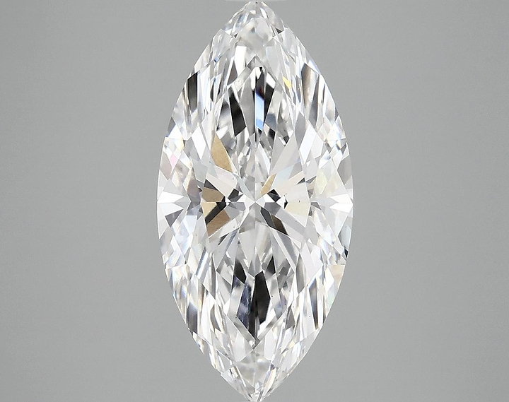 3.02 Carat Marquise Shaped Excellent Cut VS1 IGI Certified Lab Grown Diamond