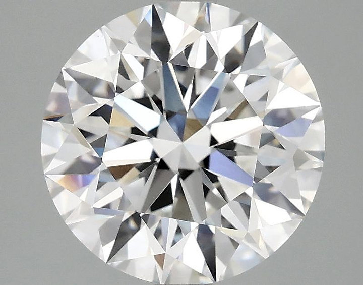 3.04 Carat Round Shaped Excellent Cut VVS2 IGI Certified Lab Grown Diamond