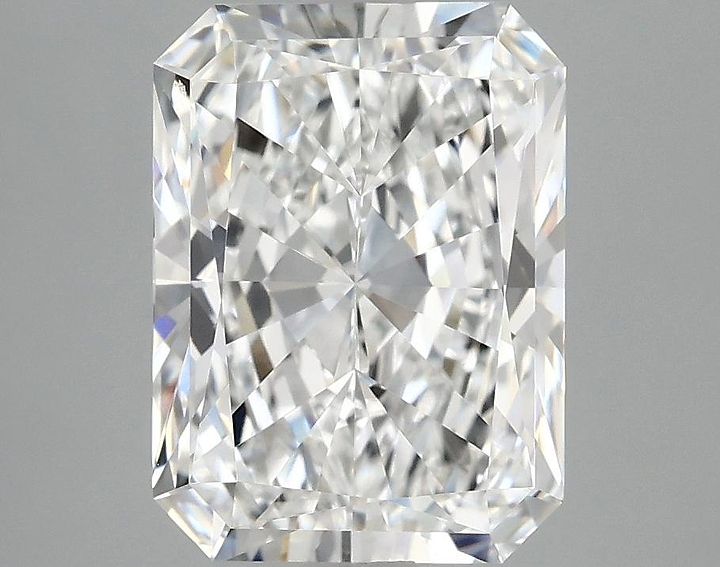 3.34 Carat Radiant Shaped Excellent Cut VVS2 IGI Certified Lab Grown Diamond