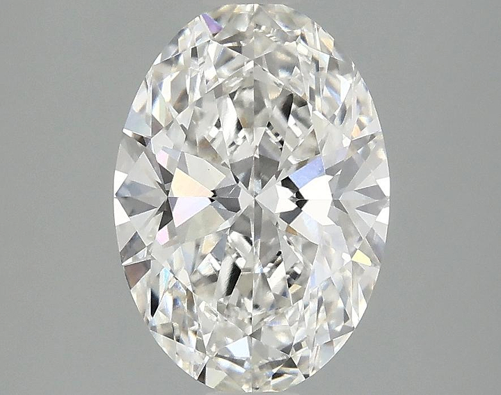 2.01 Carat Oval Shaped Ideal Cut VVS2 IGI Certified Lab Grown Diamond