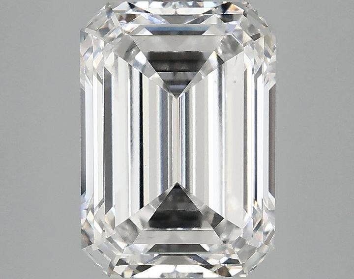 4.06 Carat Emerald Shaped Ideal Cut VS1 IGI Certified Lab Grown Diamond