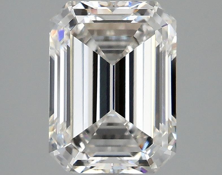 2.57 Carat Emerald Shaped Excellent Cut VVS2 IGI Certified Lab Grown Diamond