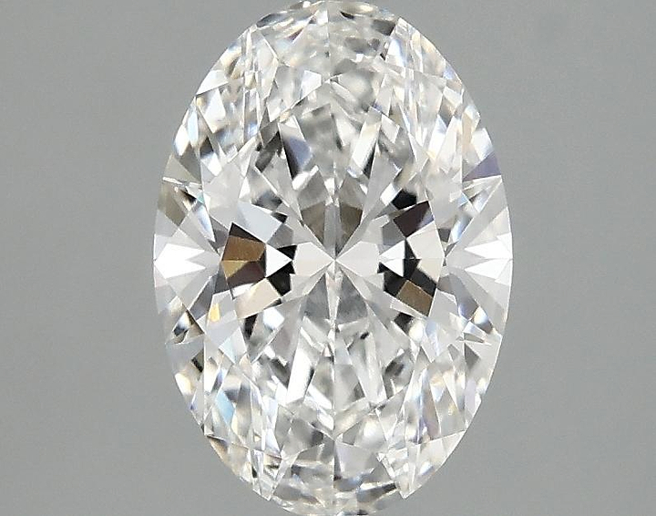 1.45 Carat Oval Shaped Ideal Cut VVS2 IGI Certified Lab Grown Diamond