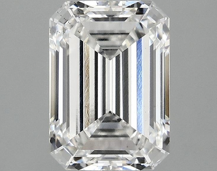 2.1 Carat Emerald Shaped Ideal Cut VS2 IGI Certified Lab Grown Diamond
