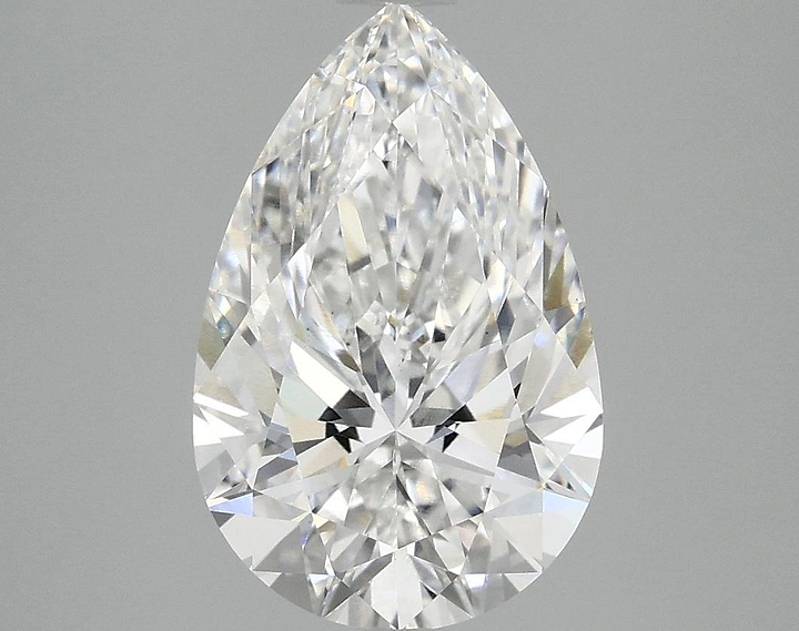 3.1 Carat Pear Shaped Ideal Cut VS1 IGI Certified Lab Grown Diamond