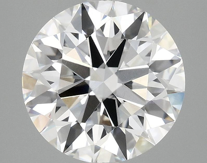 3.09 Carat Round Shaped Excellent Cut VVS2 IGI Certified Lab Grown Diamond