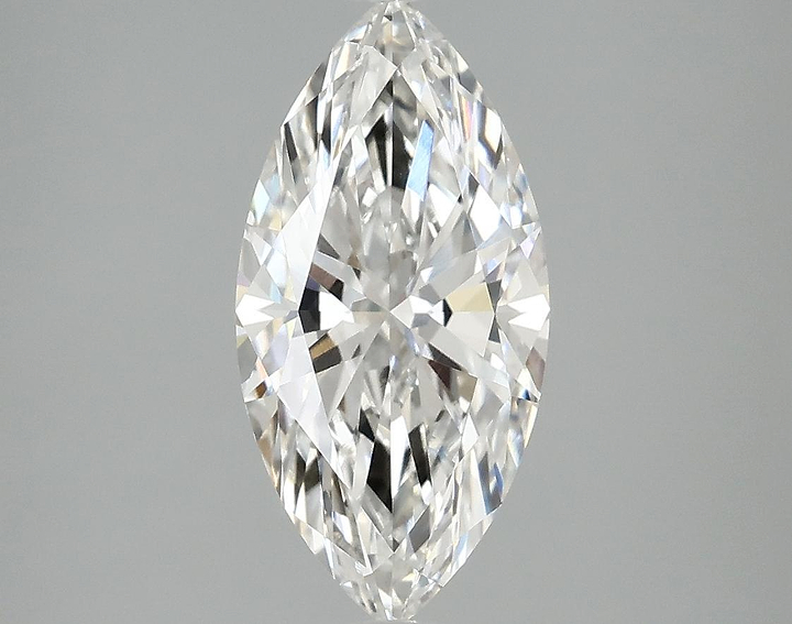 2.08 Carat Marquise Shaped Ideal Cut VVS2 IGI Certified Lab Grown Diamond