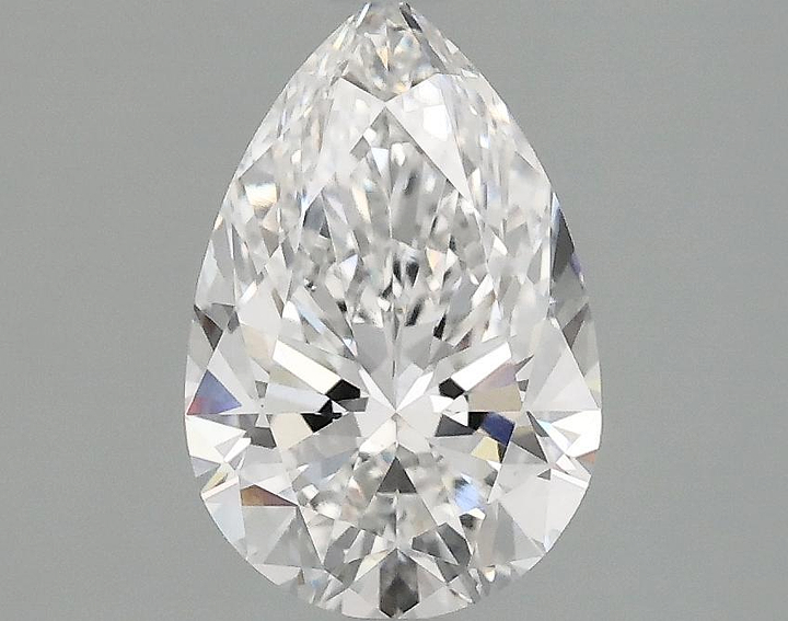 1.58 Carat Pear Shaped Excellent Cut VVS2 IGI Certified Lab Grown Diamond