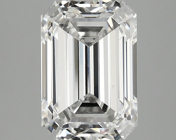 3.07 Carat Emerald Shaped Ideal Cut VS1 IGI Certified Lab Grown Diamond