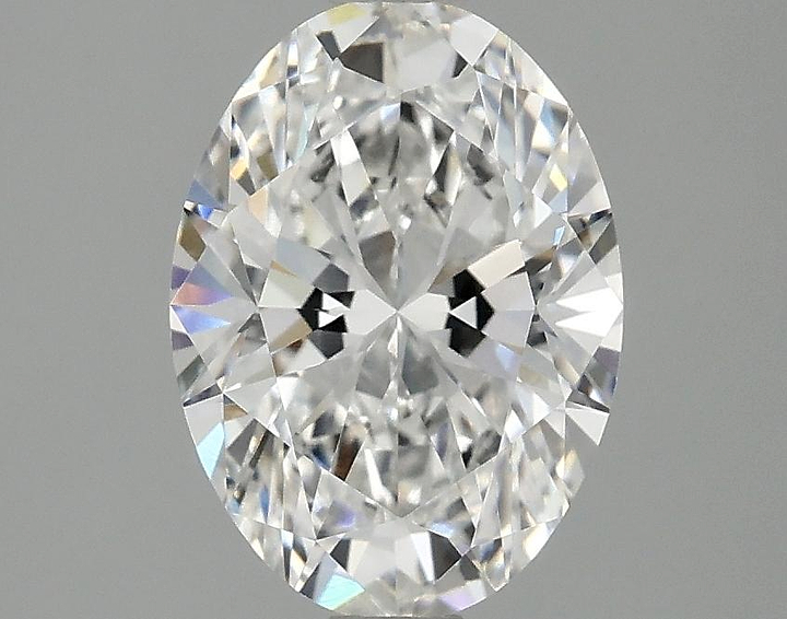 2.05 Carat Oval Shaped Ideal Cut VVS2 IGI Certified Lab Grown Diamond