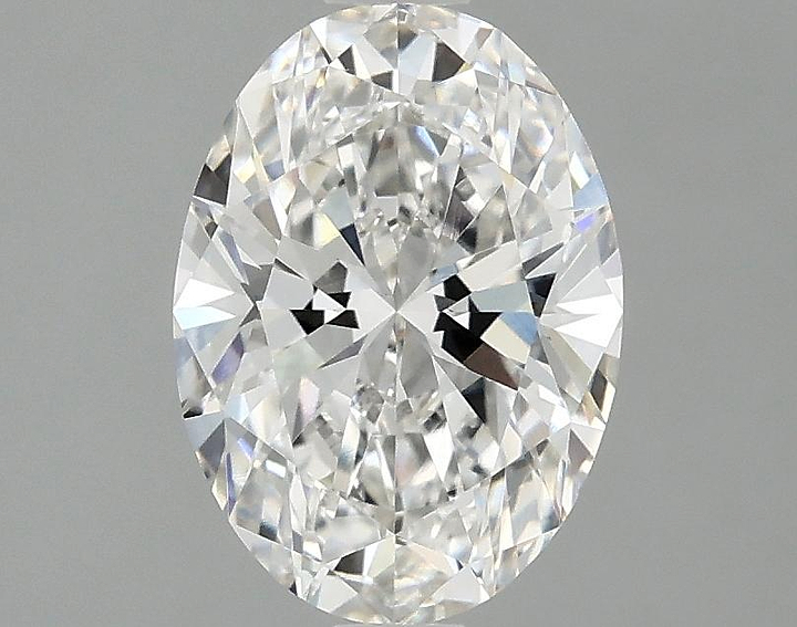 1.54 Carat Oval Shaped Ideal Cut VVS2 IGI Certified Lab Grown Diamond