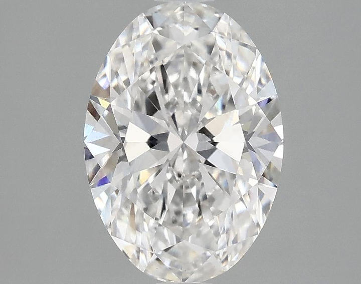 2.1 Carat Oval Shaped Ideal Cut VS1 IGI Certified Lab Grown Diamond