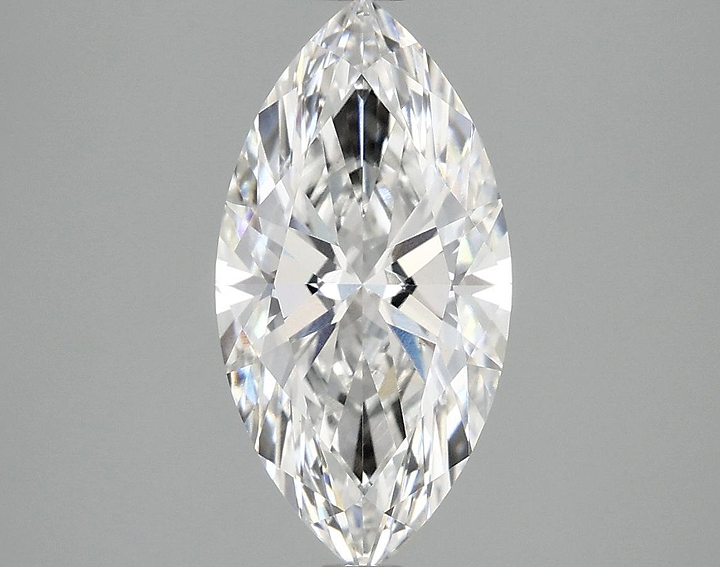 2.1 Carat Marquise Shaped Ideal Cut VS1 IGI Certified Lab Grown Diamond