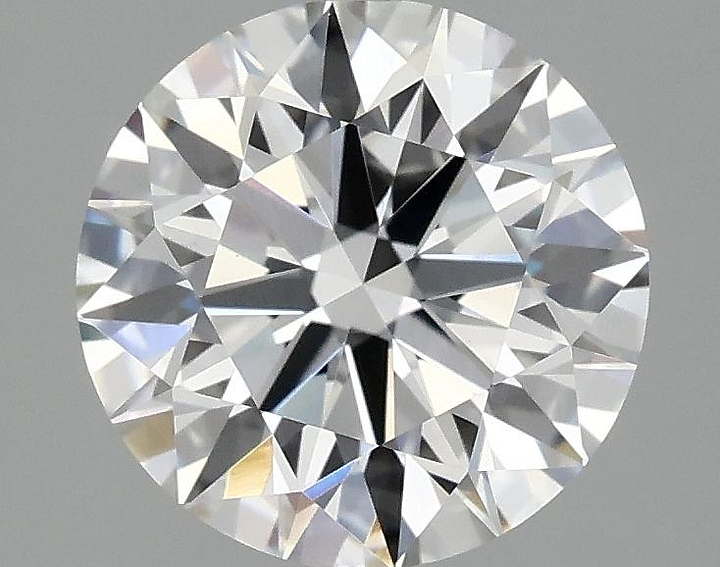 2.09 Carat Round Shaped Ideal Cut VVS2 IGI Certified Lab Grown Diamond