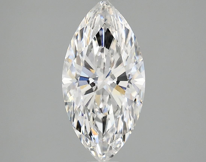 1.92 Carat Marquise Shaped Ideal Cut VVS2 IGI Certified Lab Grown Diamond