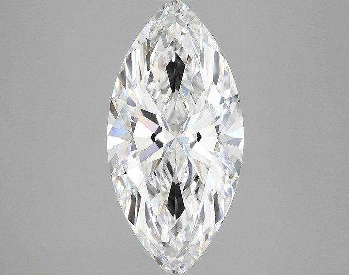 2.99 Carat Marquise Shaped Excellent Cut VVS2 IGI Certified Lab Grown Diamond
