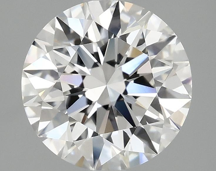 2.43 Carat Round Shaped Ideal Cut VVS2 IGI Certified Lab Grown Diamond