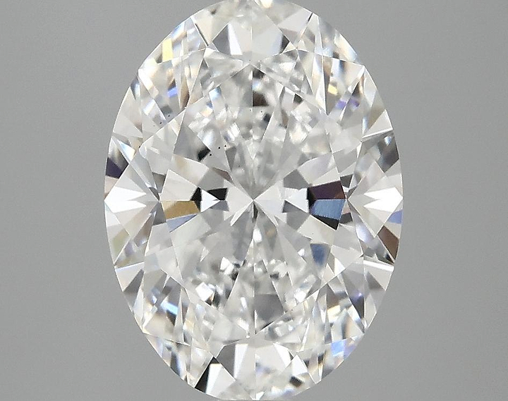 3.07 Carat Oval Shaped Excellent Cut VS2 IGI Certified Lab Grown Diamond