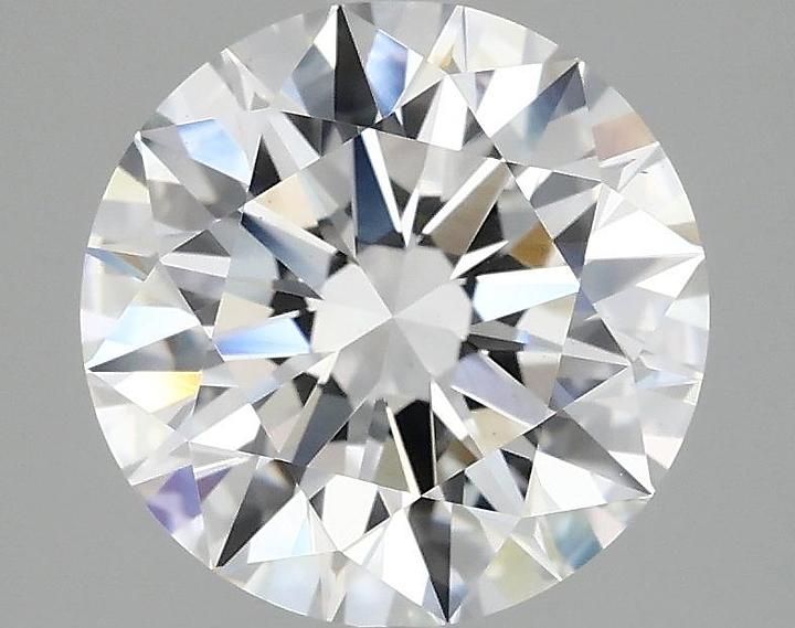 3.01 Carat Round Shaped Ideal Cut VS1 IGI Certified Lab Grown Diamond
