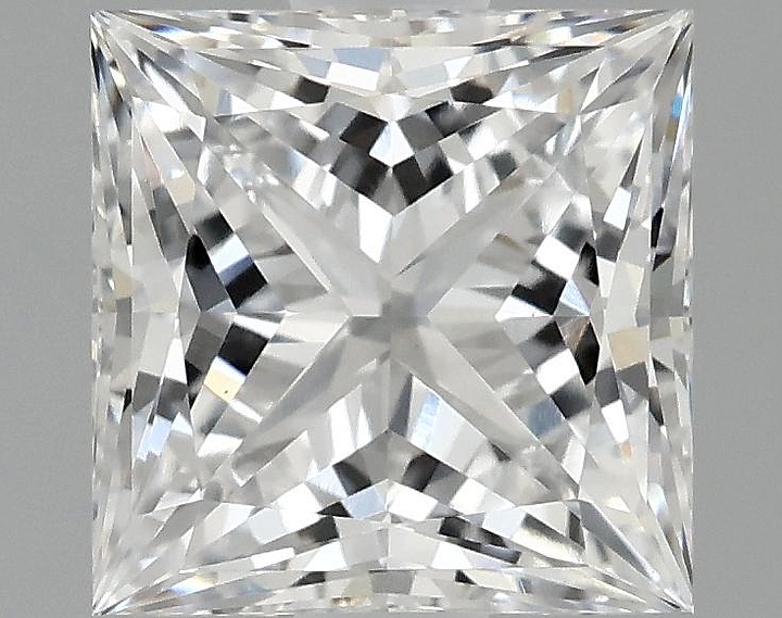 1.4 Carat Princess Shaped Ideal Cut VS1 IGI Certified Lab Grown Diamond