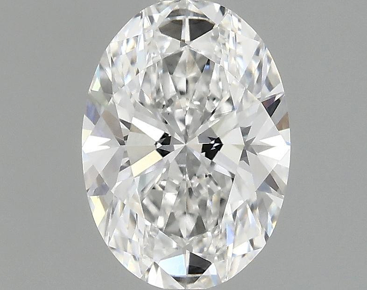 0.97 Carat Oval Shaped Ideal Cut VVS2 IGI Certified Lab Grown Diamond