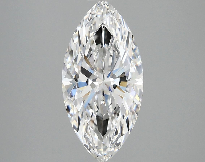 2.09 Carat Marquise Shaped Ideal Cut VVS1 IGI Certified Lab Grown Diamond