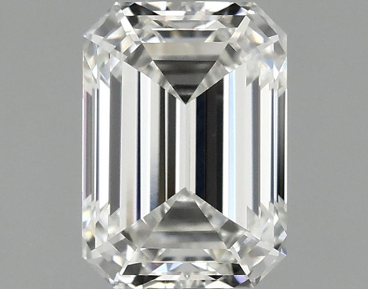 1.08 Carat Emerald Shaped Ideal Cut VVS1 IGI Certified Lab Grown Diamond