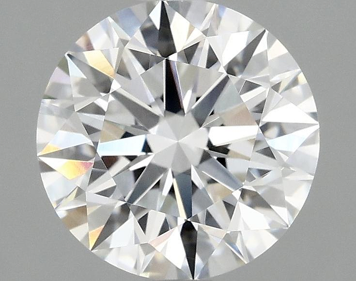 2.08 Carat Round Shaped Ideal Cut VVS2 IGI Certified Lab Grown Diamond