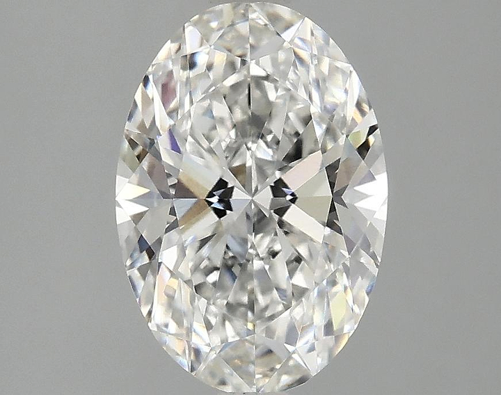 2.09 Carat Oval Shaped Ideal Cut VVS2 IGI Certified Lab Grown Diamond